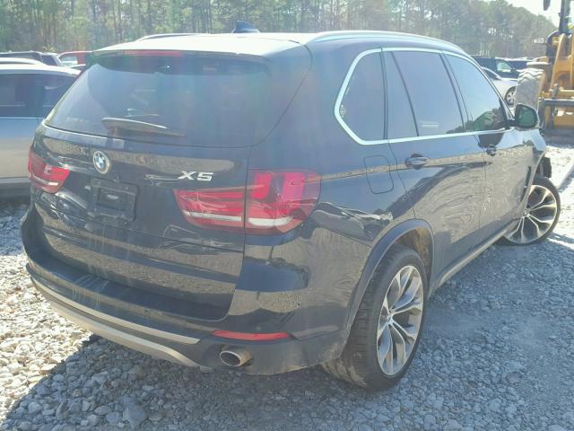 5UXKR2C37H0X06344 - 2017 BMW X5 SDRIVE3 BLACK photo 4