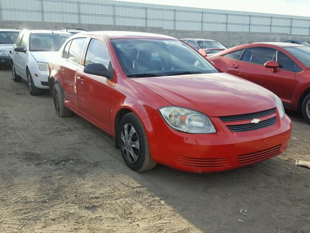 1G1AS58H397156956 - 2009 CHEVROLET COBALT LS RED photo 1
