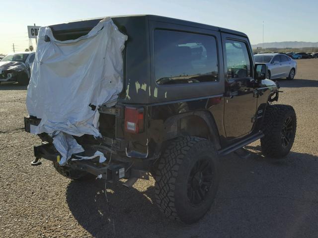 1C4AJWAG2CL252917 - 2012 JEEP WRANGLER S BLACK photo 4