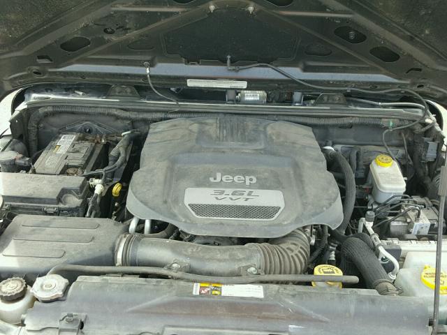 1C4AJWAG2CL252917 - 2012 JEEP WRANGLER S BLACK photo 7