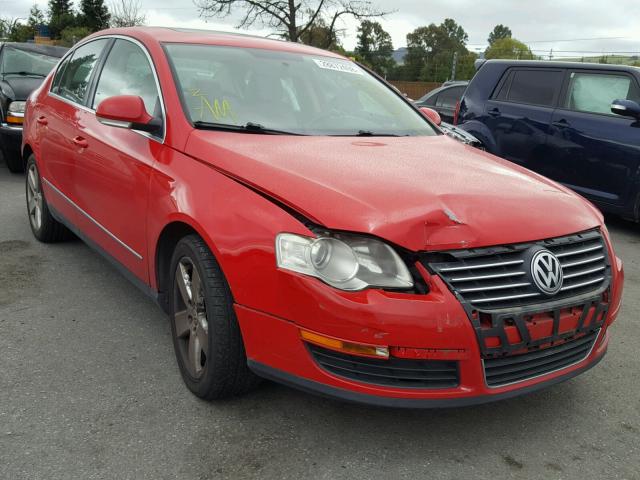 WVWAK73C48E164749 - 2008 VOLKSWAGEN PASSAT KOM RED photo 1