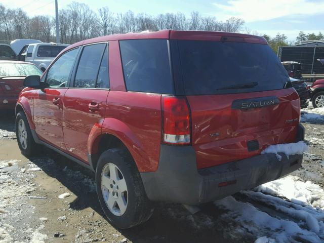 5GZCZ634X4S858718 - 2004 SATURN VUE RED photo 3