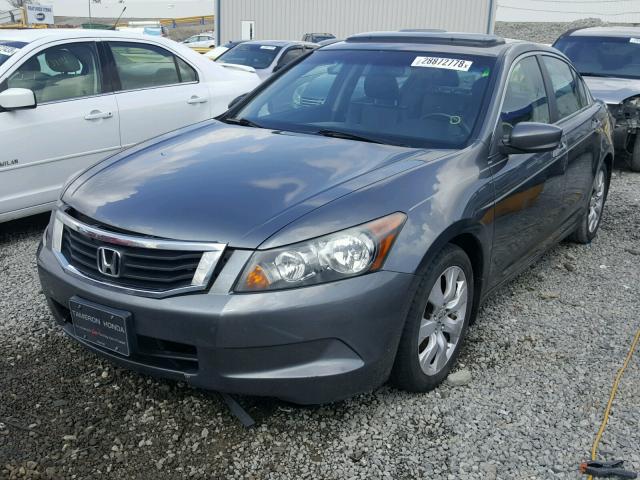 1HGCP2F85AA048284 - 2010 HONDA ACCORD EXL CHARCOAL photo 2