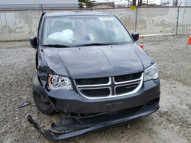 2C4RDGBG1CR191260 - 2012 DODGE GRAND CARA GRAY photo 9