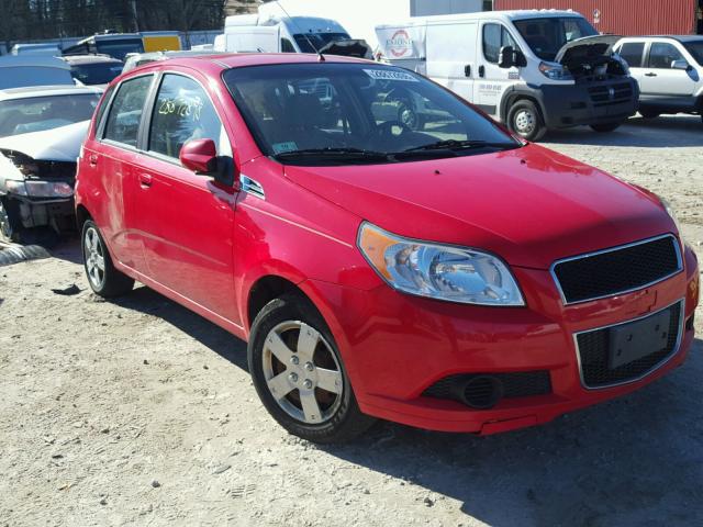 KL1TD6DEXBB122289 - 2011 CHEVROLET AVEO LS RED photo 1