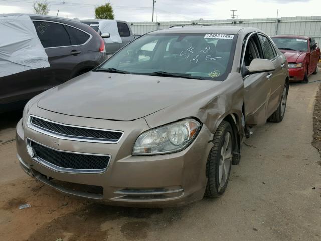1G1ZC5E06CF278044 - 2012 CHEVROLET MALIBU 1LT 金色 照片 2