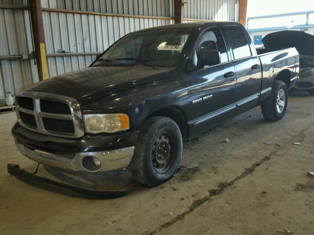 1D7HA18N53J597527 - 2003 DODGE RAM 1500 S BLACK photo 2