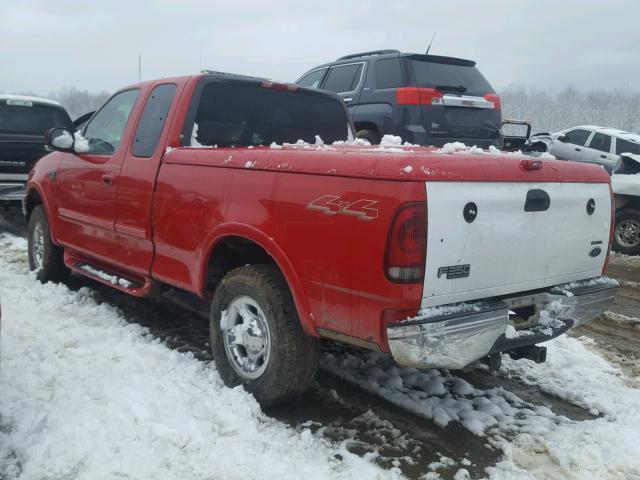 1FTRX18L4YNB41899 - 2000 FORD F150 RED photo 3