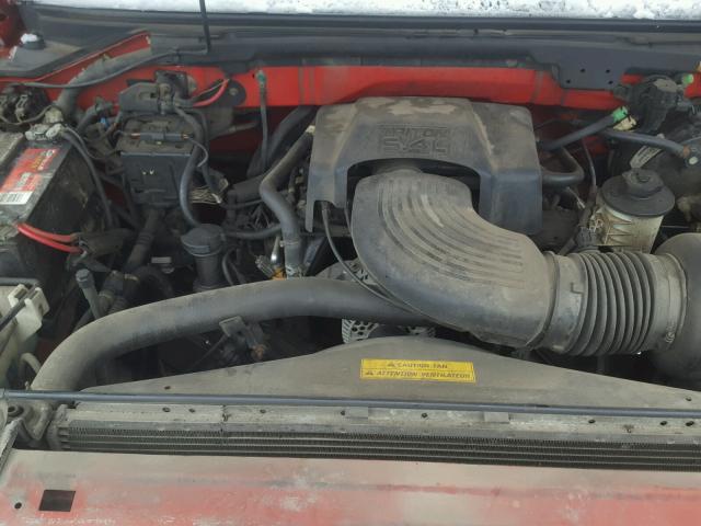 1FTRX18L4YNB41899 - 2000 FORD F150 RED photo 7