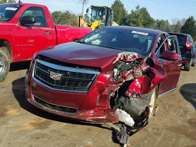 2G61P5S36H9181212 - 2017 CADILLAC XTS PREMIU RED photo 2