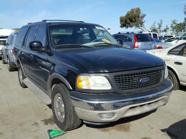 1FMRU17L22LA43060 - 2002 FORD EXPEDITION BLACK photo 1