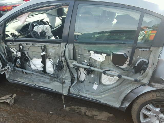 3N1AB6AP4CL699401 - 2012 NISSAN SENTRA 2.0 SILVER photo 10