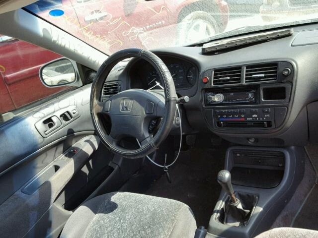 1HGEJ8144WL106933 - 1998 HONDA CIVIC EX ვერცხლისფერი ფოტო 9