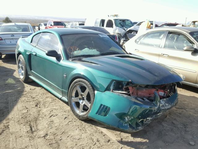 1FAFP42RX3F378858 - 2003 FORD MUSTANG MA GREEN photo 1