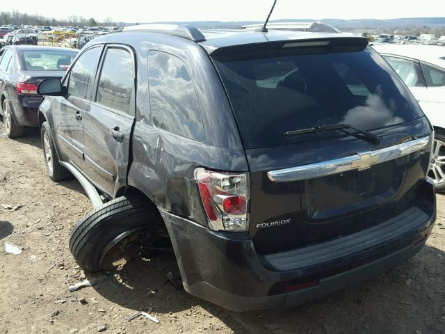 2CNDL73F376046288 - 2007 CHEVROLET EQUINOX LT PURPLE photo 3