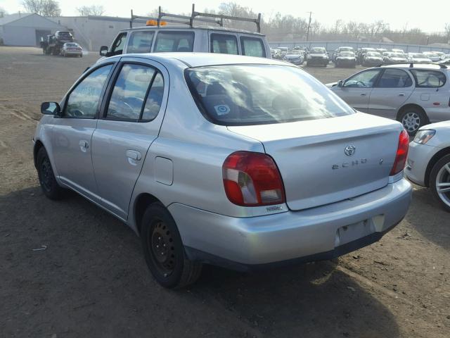 JTDBT123420245724 - 2002 TOYOTA ECHO SILVER photo 3