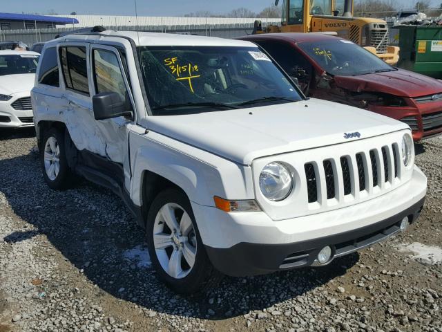 1C4NJPCB5ED805677 - 2014 JEEP PATRIOT LI WHITE photo 1