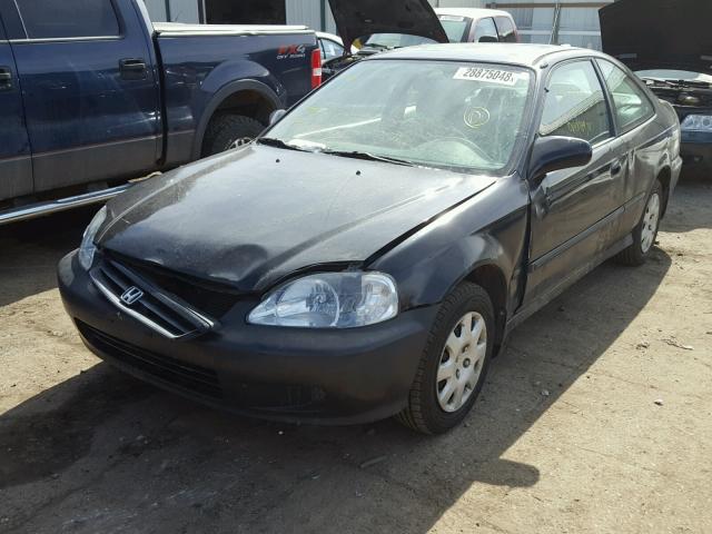 1HGEJ8242YL063422 - 2000 HONDA CIVIC EX შავი ფოტო 2