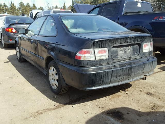 1HGEJ8242YL063422 - 2000 HONDA CIVIC EX შავი ფოტო 3