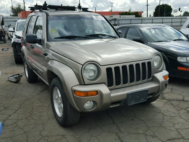 1J4GK58K34W295507 - 2004 JEEP LIBERTY LI BEIGE photo 1