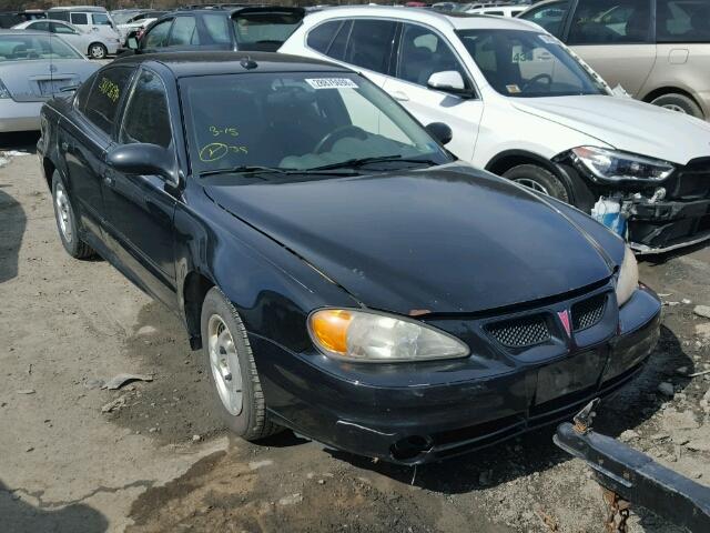 1G2NE52F24C244960 - 2004 PONTIAC GRAND AM S BLACK photo 1