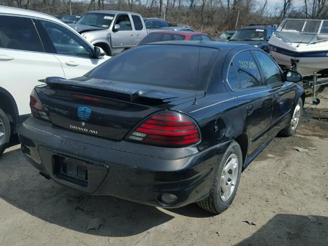 1G2NE52F24C244960 - 2004 PONTIAC GRAND AM S BLACK photo 4