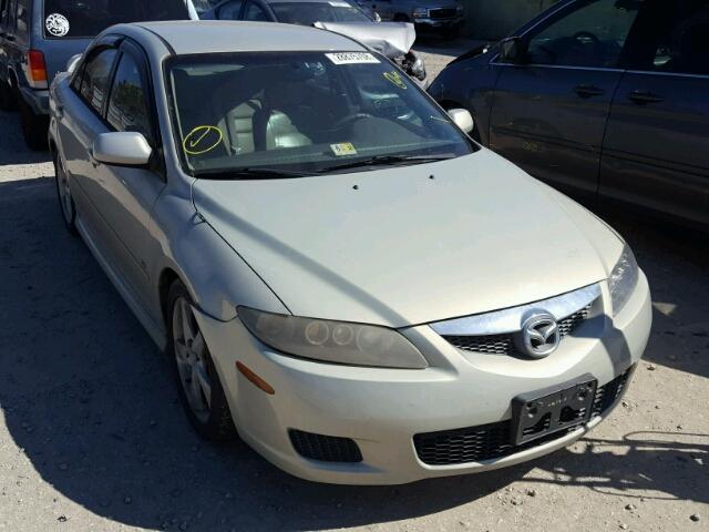 1YVFP80D445N77138 - 2004 MAZDA 6 S SILVER photo 1