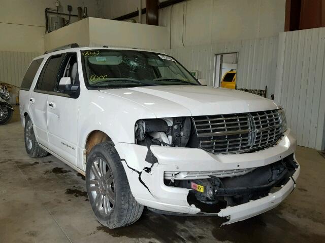 5LMJJ2H58AEJ10322 - 2010 LINCOLN NAVIGATOR WHITE photo 1