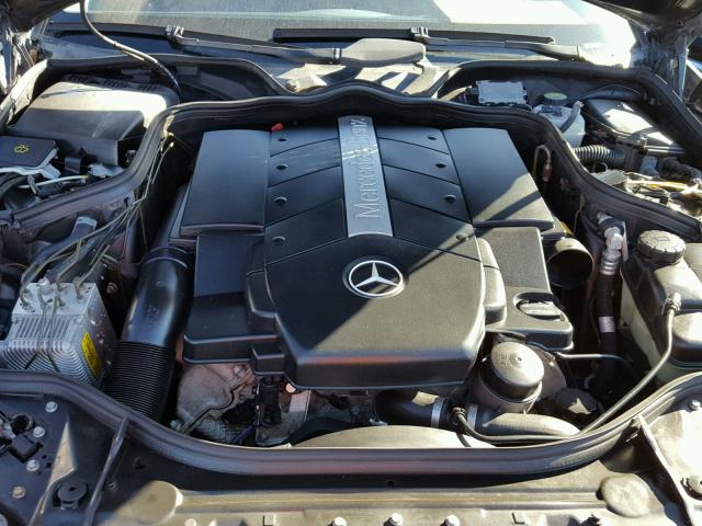 WDBUF70J53A132265 - 2003 MERCEDES-BENZ E 500 CHARCOAL photo 7