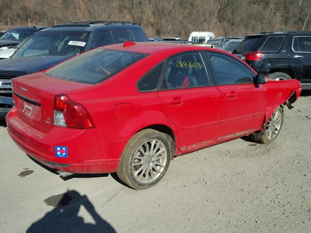 YV1MH672382364914 - 2008 VOLVO S40 T5 RED photo 4