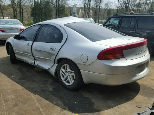 2B3HD46R8YH355205 - 2000 DODGE INTREPID SILVER photo 3