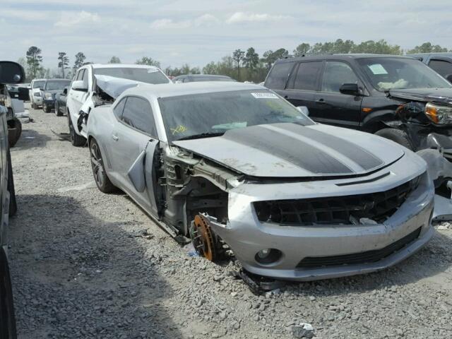 2G1FJ1EJ6C9102419 - 2012 CHEVROLET CAMARO SS SILVER photo 1