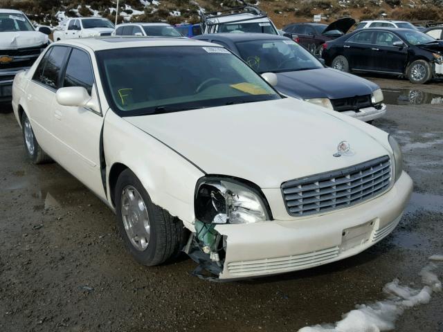 1G6KD54Y82U250157 - 2002 CADILLAC DEVILLE WHITE photo 1