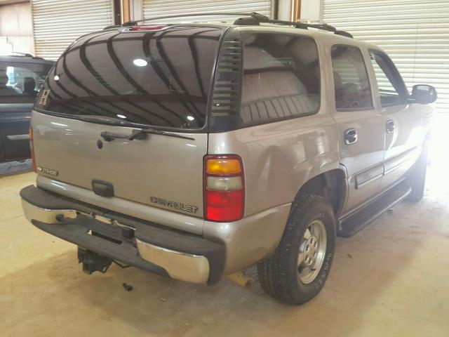 1GNEC13Z13R206142 - 2003 CHEVROLET TAHOE C150 BEIGE photo 4