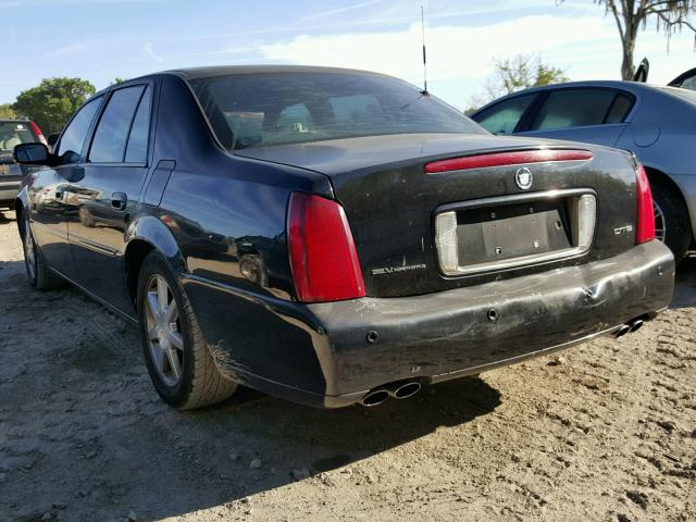 1G6KF57933U128953 - 2003 CADILLAC DEVILLE DT BLACK photo 3