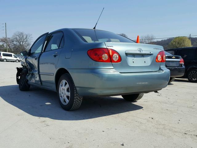 2T1BR32E76C688523 - 2006 TOYOTA COROLLA CE GREEN photo 3