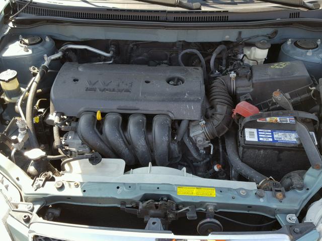 2T1BR32E76C688523 - 2006 TOYOTA COROLLA CE GREEN photo 7