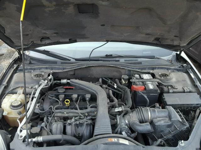 3FAHP06Z27R137543 - 2007 FORD FUSION S BLACK photo 7