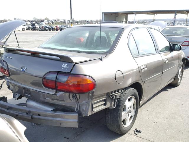 1G1NE52J92M617427 - 2002 CHEVROLET MALIBU LS თაფლისფერი ფოტო 4