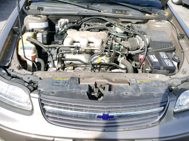 1G1NE52J92M617427 - 2002 CHEVROLET MALIBU LS თაფლისფერი ფოტო 7