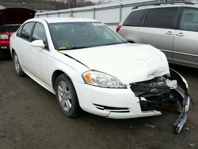 2G1WA5EK9A1213753 - 2010 CHEVROLET IMPALA LS WHITE photo 1