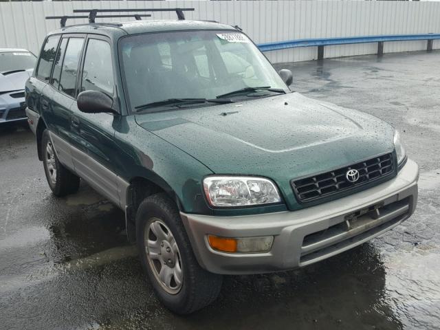 JT3GP10V5Y0049769 - 2000 TOYOTA RAV4 GREEN photo 1