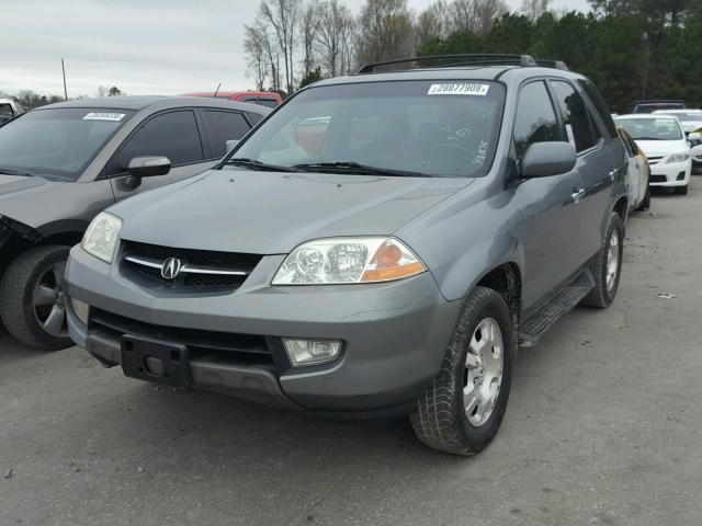 2HNYD18221H537785 - 2001 ACURA MDX BEIGE photo 2