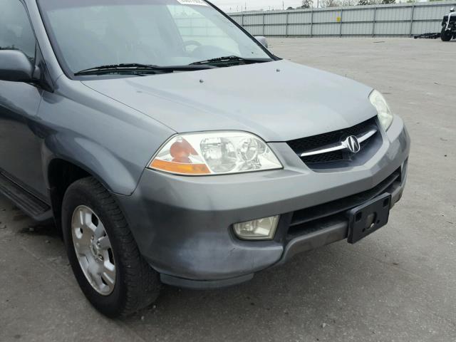 2HNYD18221H537785 - 2001 ACURA MDX BEIGE photo 9