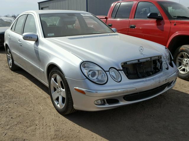 WDBUF70J56A915252 - 2006 MERCEDES-BENZ E 500 SILVER photo 1