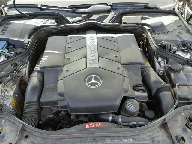 WDBUF70J56A915252 - 2006 MERCEDES-BENZ E 500 SILVER photo 7