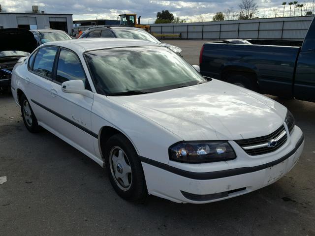 2G1WH55K119238014 - 2001 CHEVROLET IMPALA LS WHITE photo 1