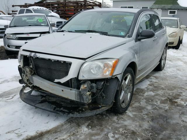 1B3HE78K07D600542 - 2007 DODGE CALIBER R/ SILVER photo 2