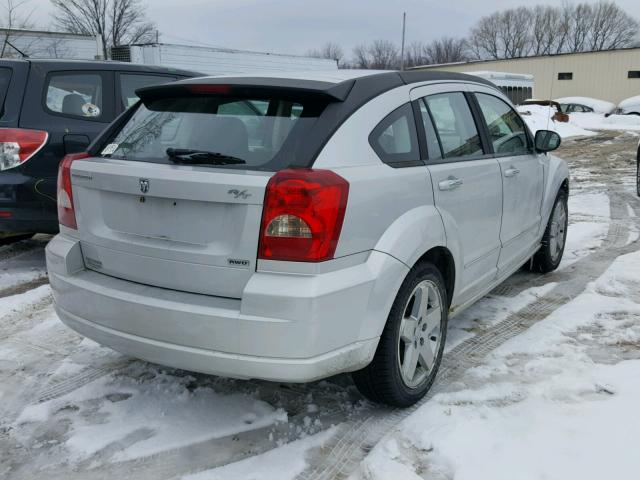 1B3HE78K07D600542 - 2007 DODGE CALIBER R/ SILVER photo 4