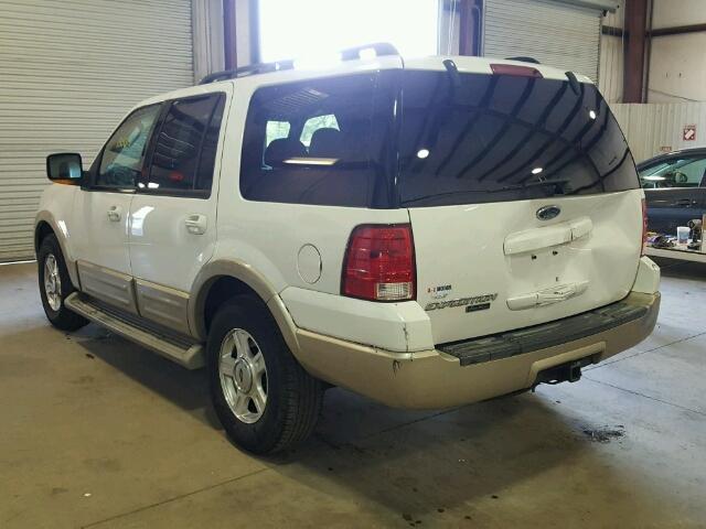 1FMPU17575LA85267 - 2005 FORD EXPEDITION WHITE photo 3